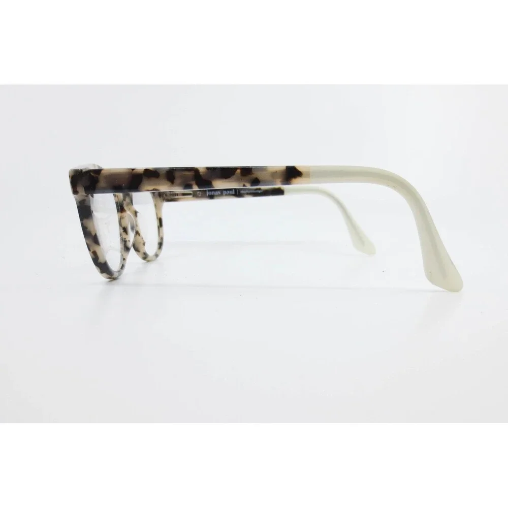 Jonas Paul Paul/Paige LCT Tortoise Round Eyeglasses Frames 46-16-130 35477